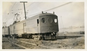 Southern Pacific Lines, Interurban Electric 700, Alameda, California, 1940       